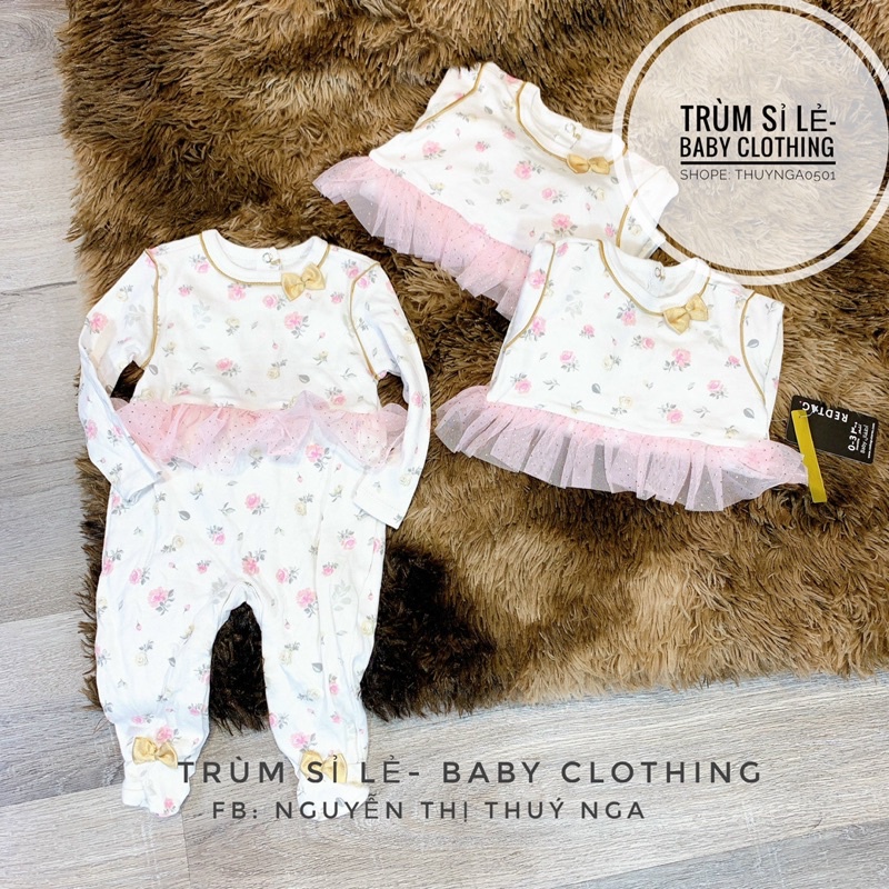 Body váy xuất dư siêu xinh bé 3m tới 12m