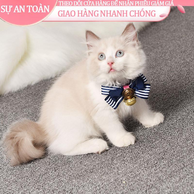 ✣Pet Bell Dog Collar Cat Bowknot Golden Retriever Bow Tie Spot Bán buôn