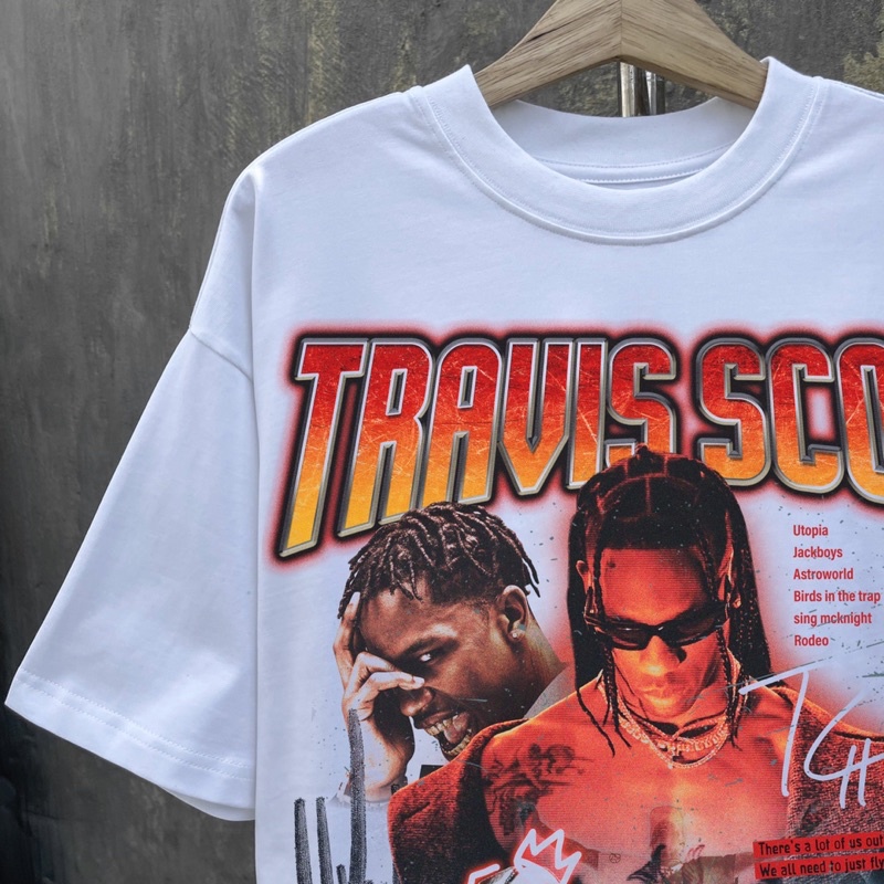 Áo Thun Astroworld Đen/ Trắng | BigBuy360 - bigbuy360.vn