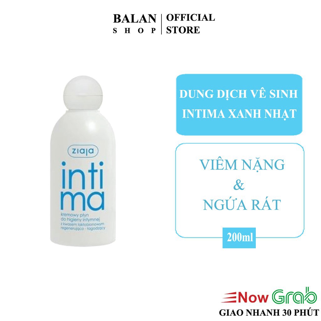 DUNG DỊCH PHỤ NỮ INTIMA ZIAJA - DÀNH CHO VIÊM NĂNG BỔ SUNG AXIT LACTOBIONIC