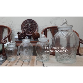 Bình thủy tinh 8833 cao cấp - 6 lít