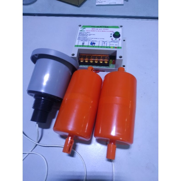 Combo phao JY180 + rơ le an toàn 12v chống tràn phao điện