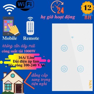 Công tắc thông minh tuya wifi zigbee