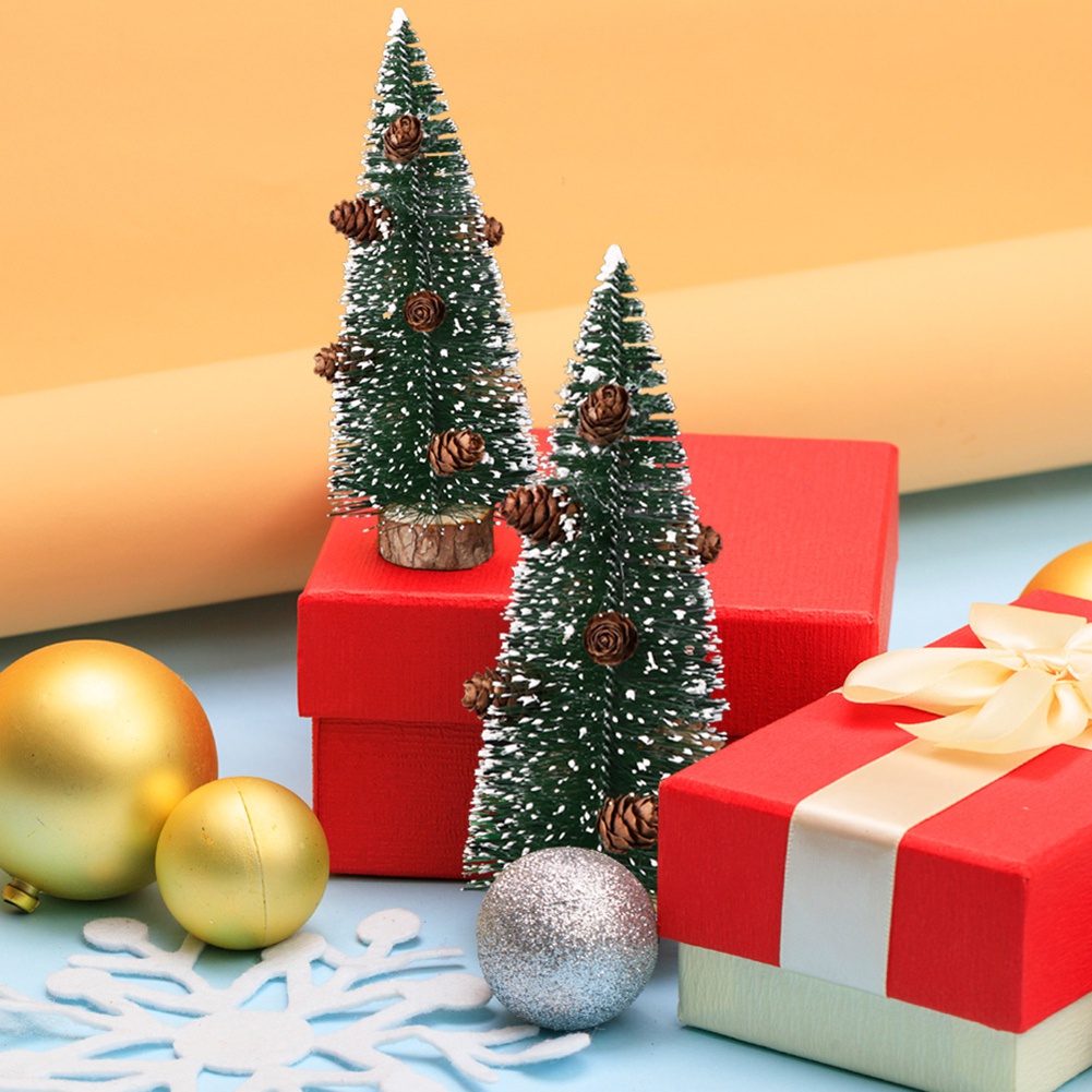 Cây Thông Giáng Sinh Mini Để Bàn Trang Trí