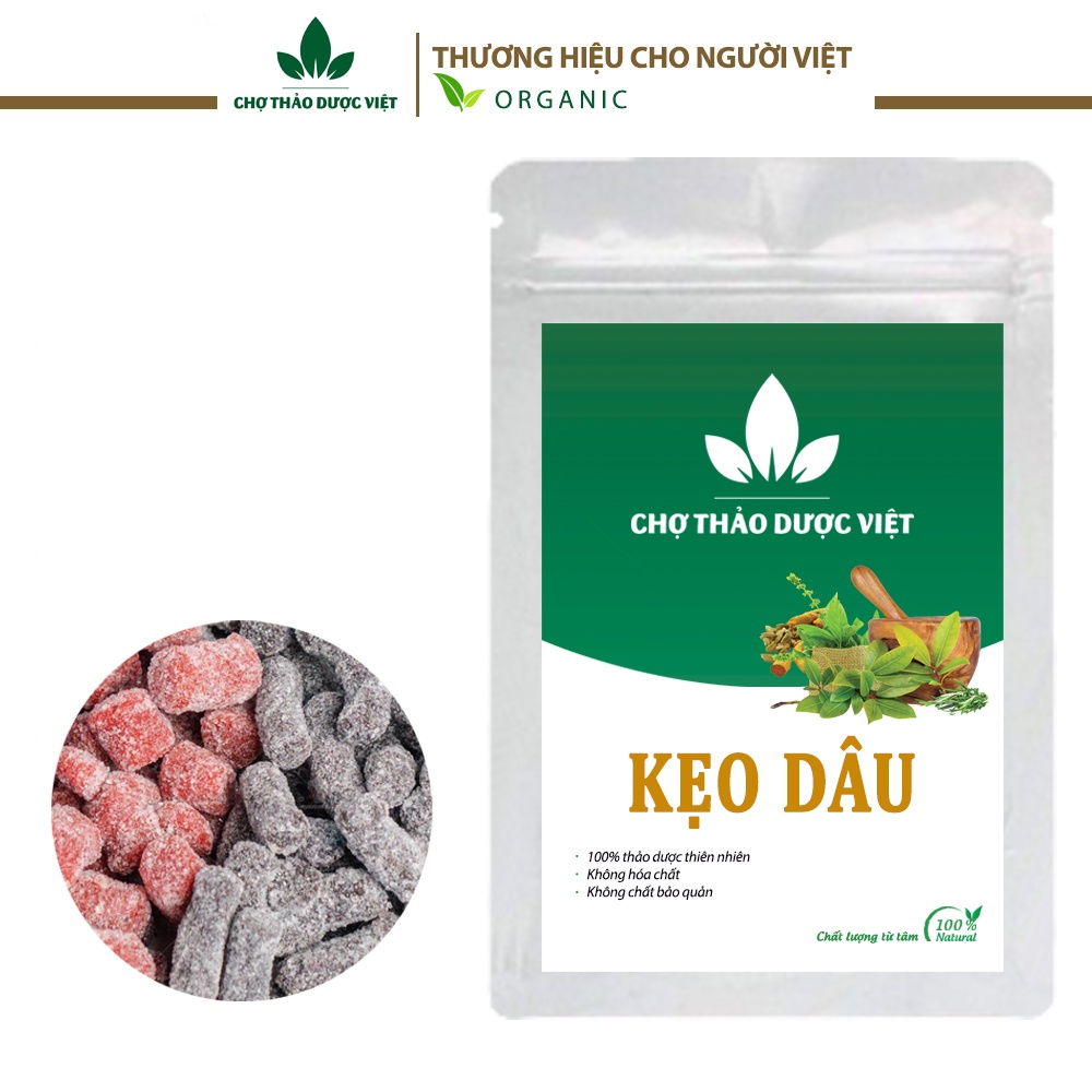 Kẹo dâu tây (Kẹo hương dâu tây) - Chợ Thảo Dược Việt