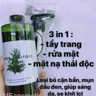 Sữa rửa mặt rau củ quả thải độc SUPER VEGITOKS 200ml