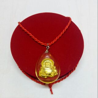 Dây đỏ đeo cổ mặt phật di lạc