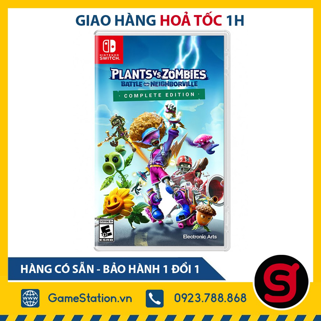 Game Plants vs. Zombies: Battle for Neighborville - Cho máy Nintendo Switch