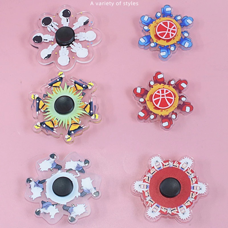 CON QUAY 3D NHIỀU HÌNH CỰC ĐẸP GIẢI TOẢ CĂNG THẲNG, ĐỒ CHƠI CON QUAY SPINNER NARUTO SIÊU ĐÁNG YÊU . TD