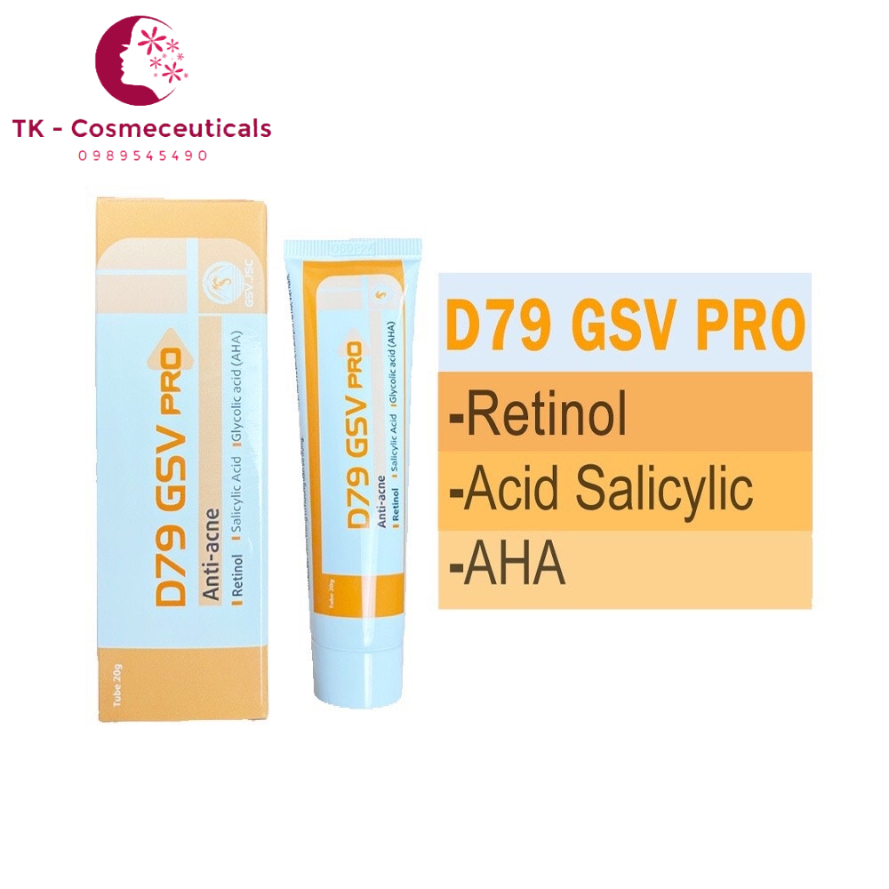 D79 Pro GSV Dưỡng Ẩm, Giảm Mụn, Mờ Thâm, Trẻ Hoá Da  - 20g
