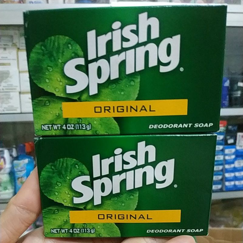 XÀ BÔNG CUC IRISH  SPRING 113G NHẬP KHẨU CANADA THƠM LỪNG!