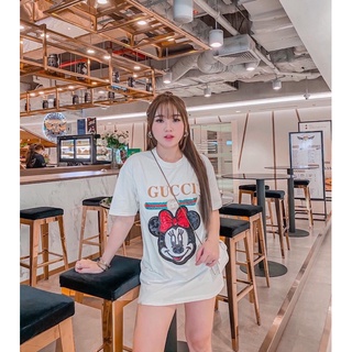 🐭Áo thun Gu mickey kim sa siêu đẹp