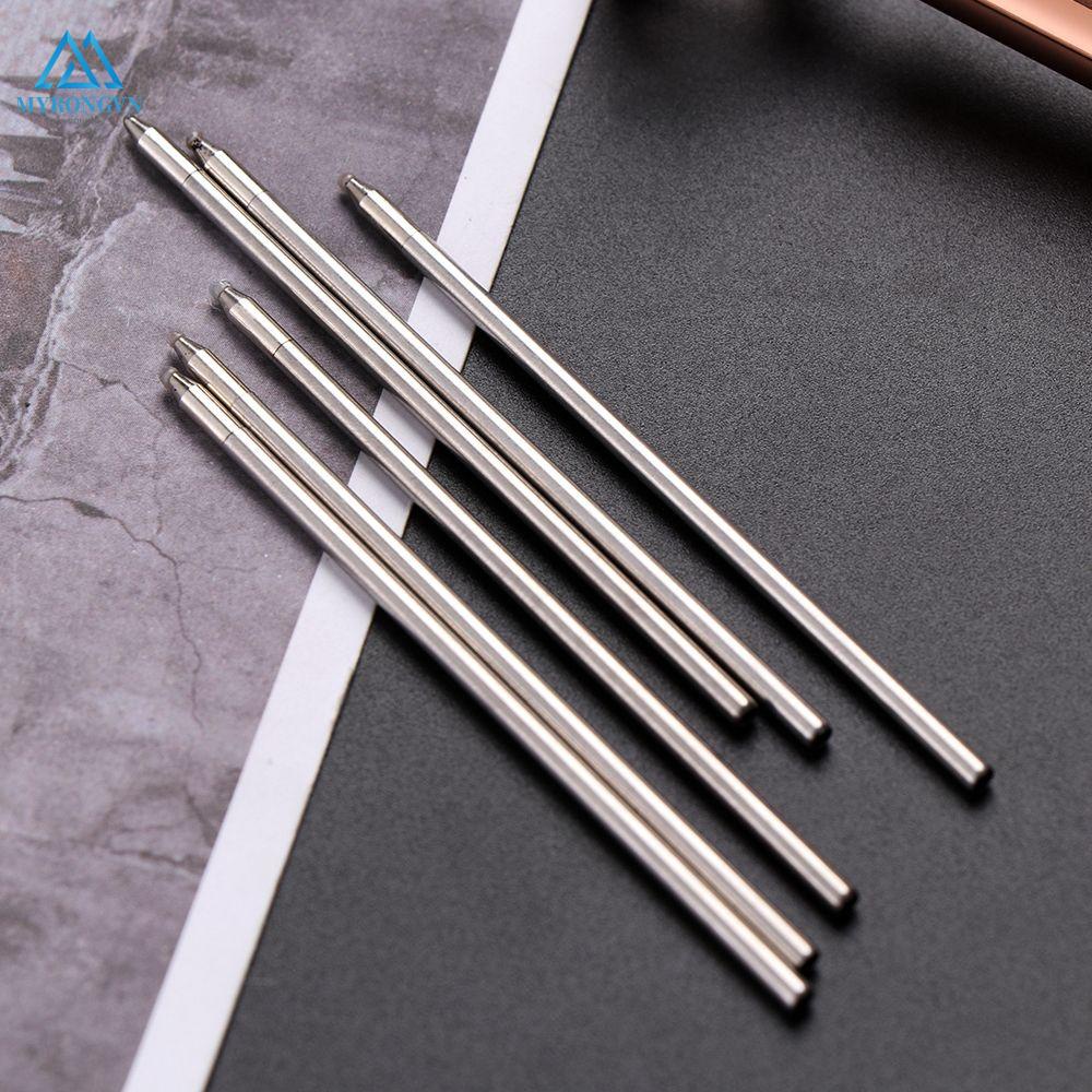 Set 5 Ruột Bút Bi Thay Thế Màu Đen / Xanh Dương / Đỏ Nhiều Màu