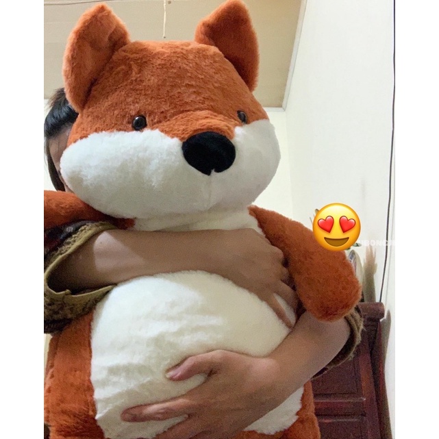 Gấu Bông Cáo Cam mùa thu Fox Orange Nhồi Bông Lông Mịn Cao Cấp Nhiều Size Gía Rẻ