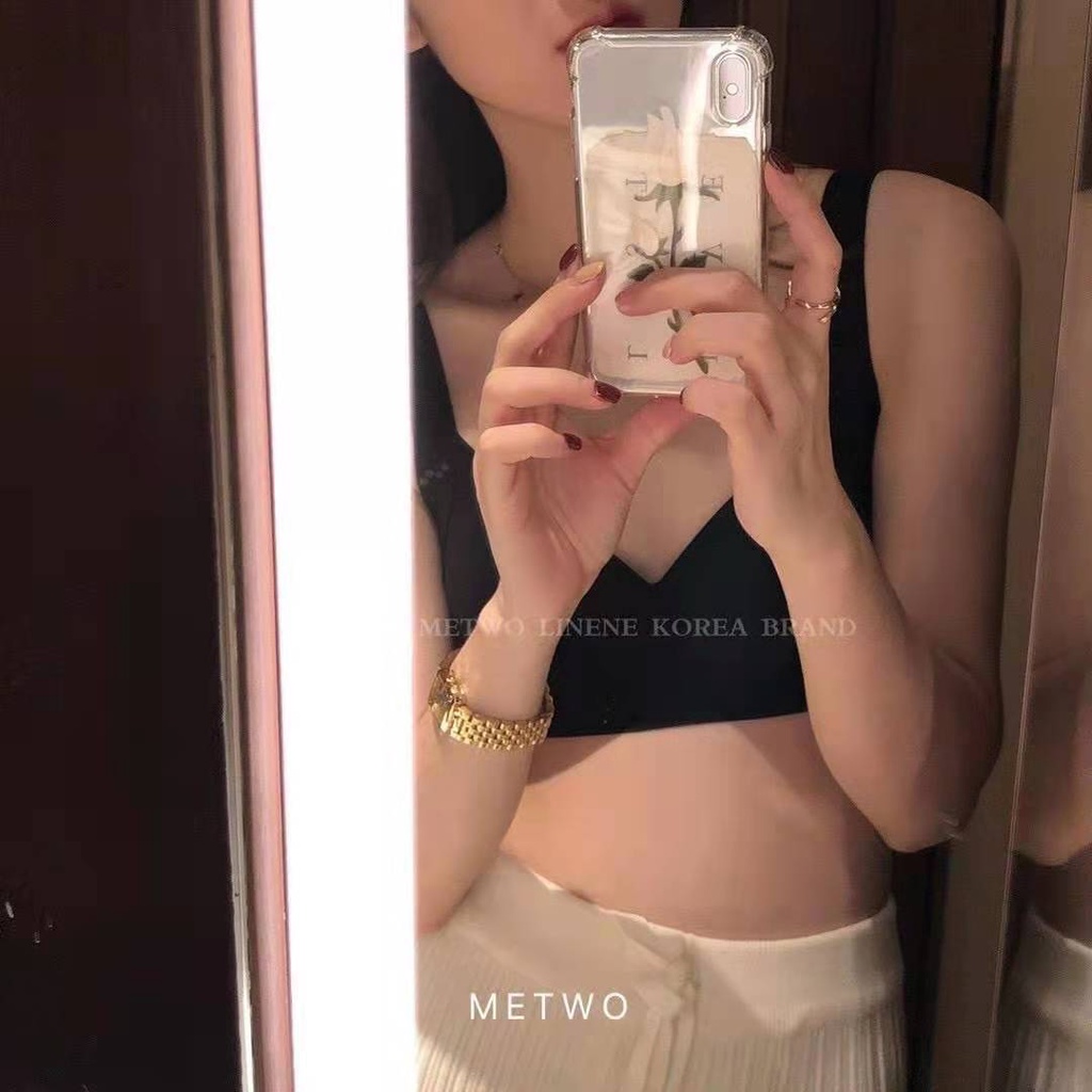 Hàng Mới Về [Hàng Mới Về] Áo Ngực Thể Thao Không Gọng Không Đường May Cúp UU Cup Chống Sốc Dành Cho Nữ