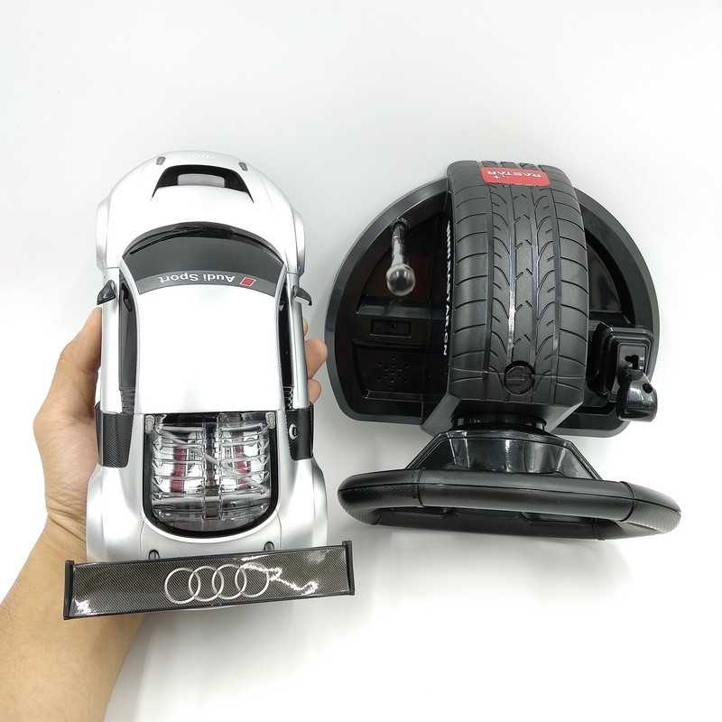 Đồ chơi điều khiển từ xa RASTAR - Xe Audi R8 LMS với volang điều khiển - Mã SP R53600-10