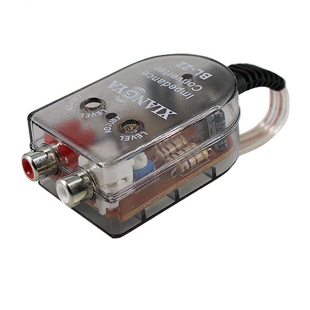 Bộ Chuyển Đổi Âm Thanh Loa Siêu Trầm Sang RCA Cho Xe Hơi