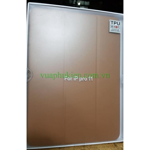 Vỏ bao da TPU cao cấp Smart Case iPad Pro 11 inch 2018/2020, Air 1/2/3/4 , Gen 7/8 10.2, iPad Mini