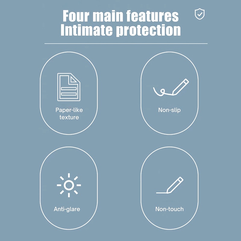 Miếng dán bảo vệ màn hình TBTIC thích hợp cho IPad Air5 2022 Pro 11 12.9 2021 Air4 Air3 10.5 9th 8th 7th 10.2 9.7 Mini 6