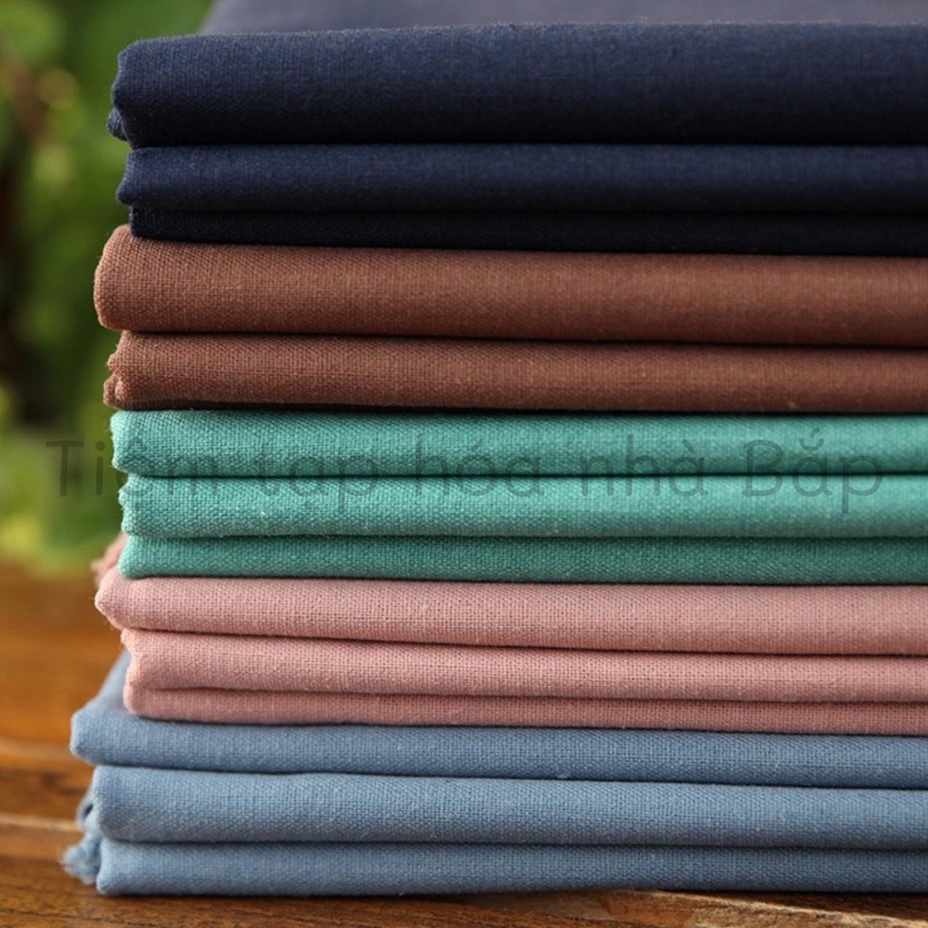 Vải Linen Bột Dày Hàng Siêu Cấp Loại Dày