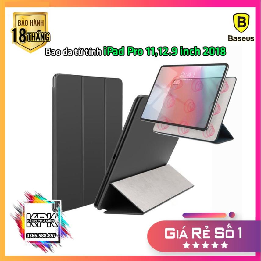 Bao da nam châm iPad 10.2 2019 iPad Pro 2018 11/12.9 inch Baseus Simplism Smart Case
