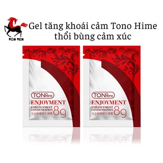 Gel bôi trơn Tono Hime, gel bôi trơn tình dục tăng khoái cảm cho nữ 1 gói 8g - Exper store