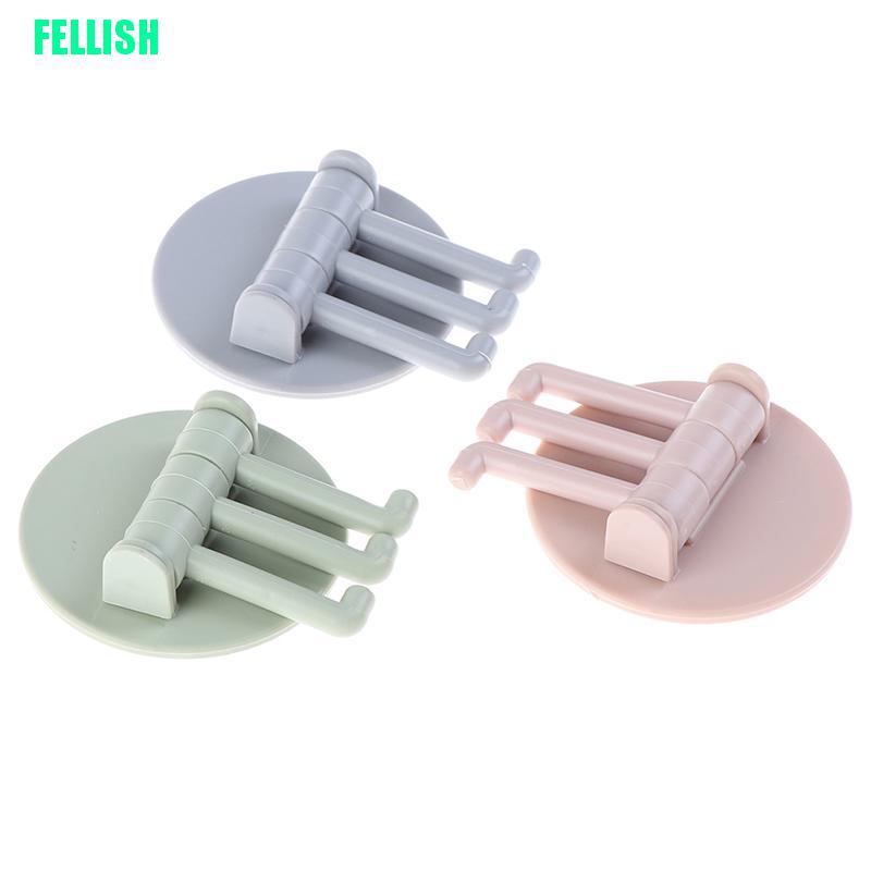 Móc treo đồ dán tường 3 tầng tiện dụng