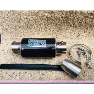 Lon pô Leovince ngắn full Carbon có tiêu chuẩn như zin