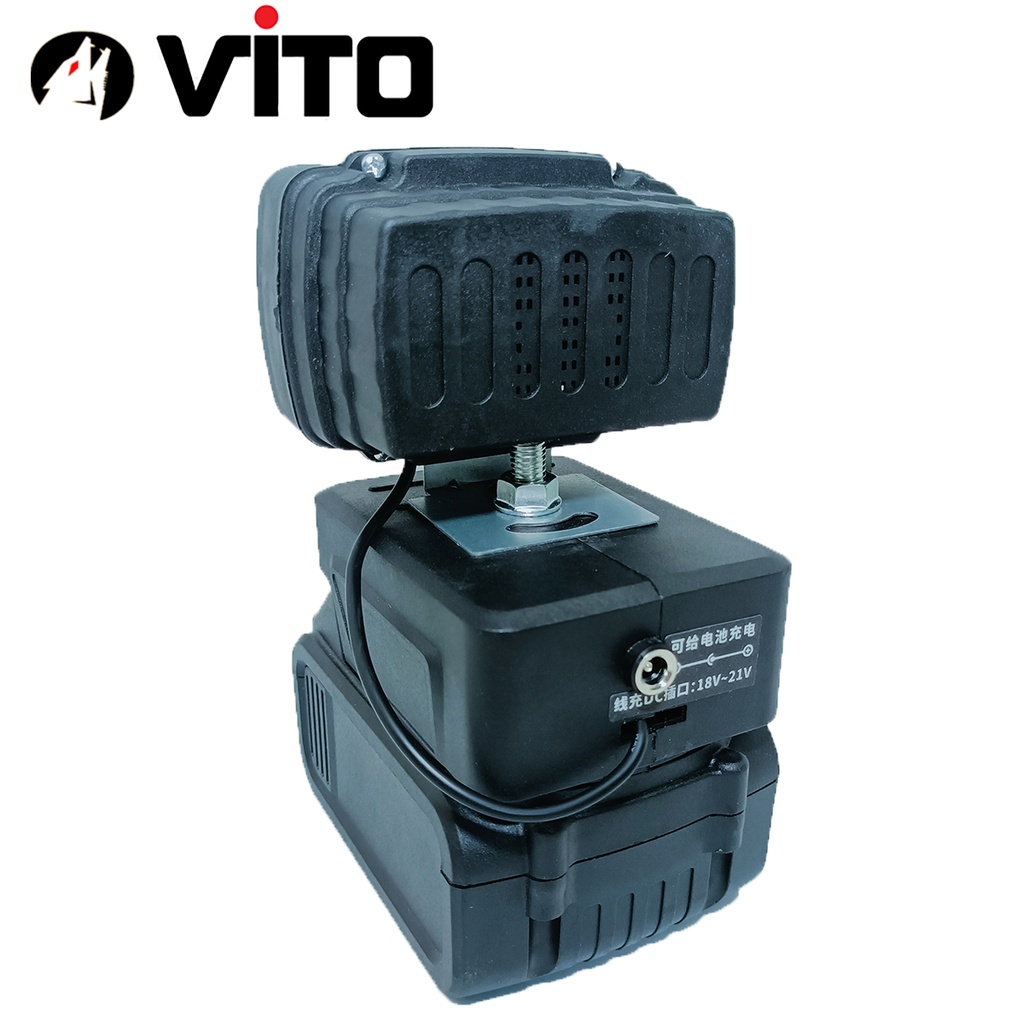 [KHÔNG KÈM PIN] Đèn Pin 15 LED VITO Dùng Pin MAKITA Sử Dụng Pin Máy Công Cụ