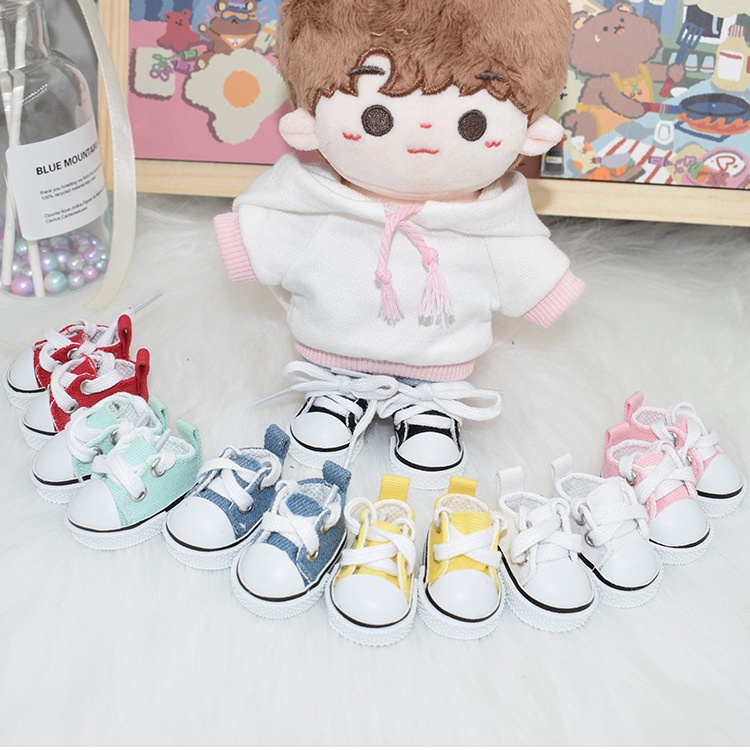 Giày thể thao cơ bản dài 4.5cm cho doll 15cm