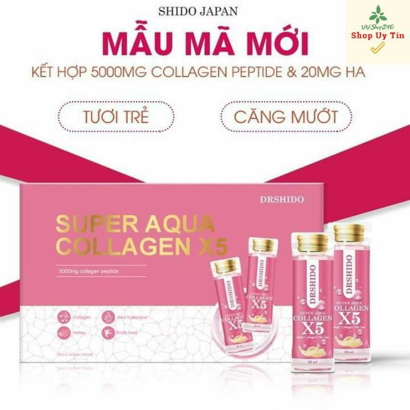COLLAGEN X5 - Nước uống COLLAGEN Yến Sào