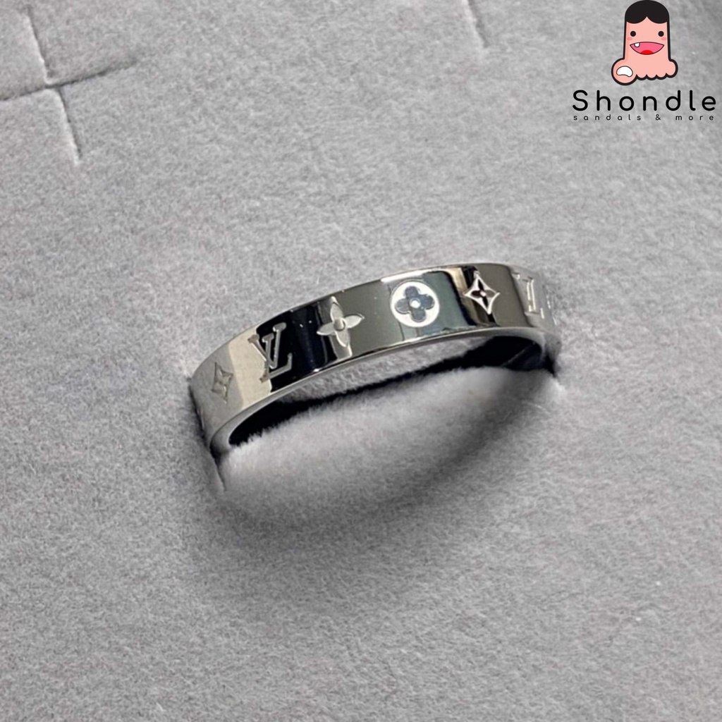 Nhẫn LV Unisex Thép 316L Không Gỉ Hot Trend 2022