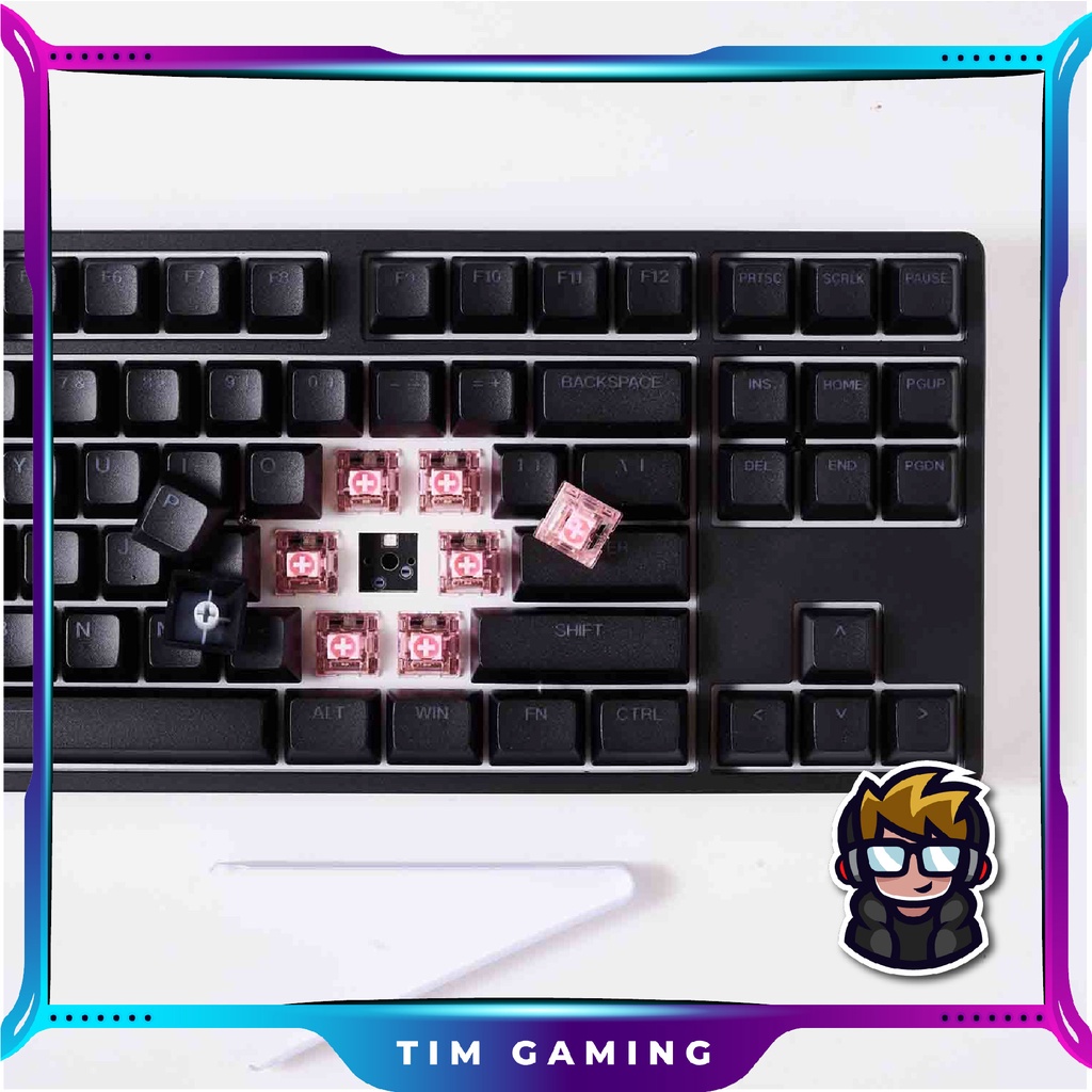 Bàn phím cơ AKKO Shine-Through Series 3084 / 3068 v2 / 5087 RGB – Black / White