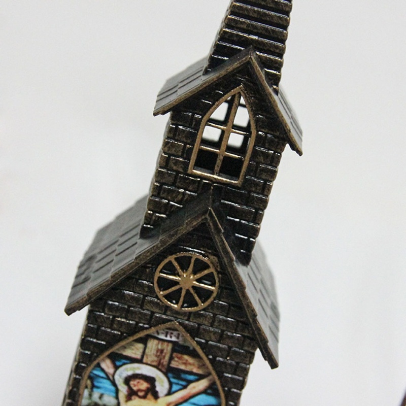 Giá Đỡ Đèn Cầy Để Bàn Phong Cách Giáng Sinh Cổ Điển