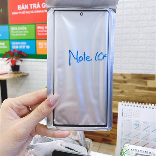 Kính ép OCA Samsung Note 10 Plus