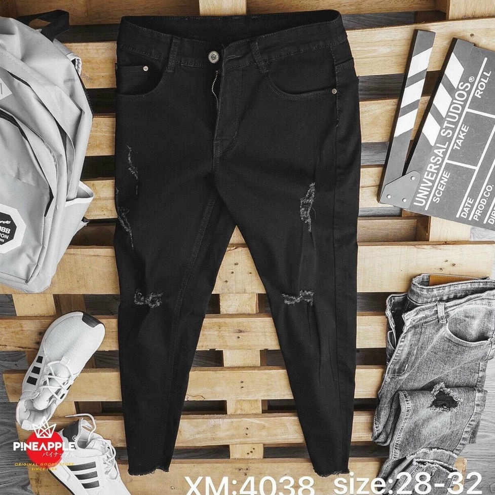QUẦN JEAN NAM PHONG CÁCH THỜI TRANG, MỀM, CO GIÃN TỐT, THÊU, RÁCH,... VS16 N&CSHOP | BigBuy360 - bigbuy360.vn