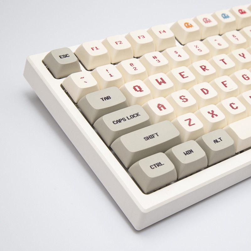 143 phím FC keycap XDA Profile fc phong cách retro PBT Dye SUB bàn phím cơ Keycap