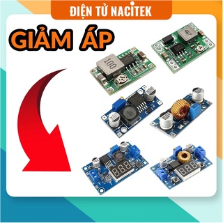 Mạch hạ áp giảm áp mini-360 3a | dc mini 3a | lm2596 3a | xl4015 | lm2596 có hiển thị | xl4015 có hiển thị