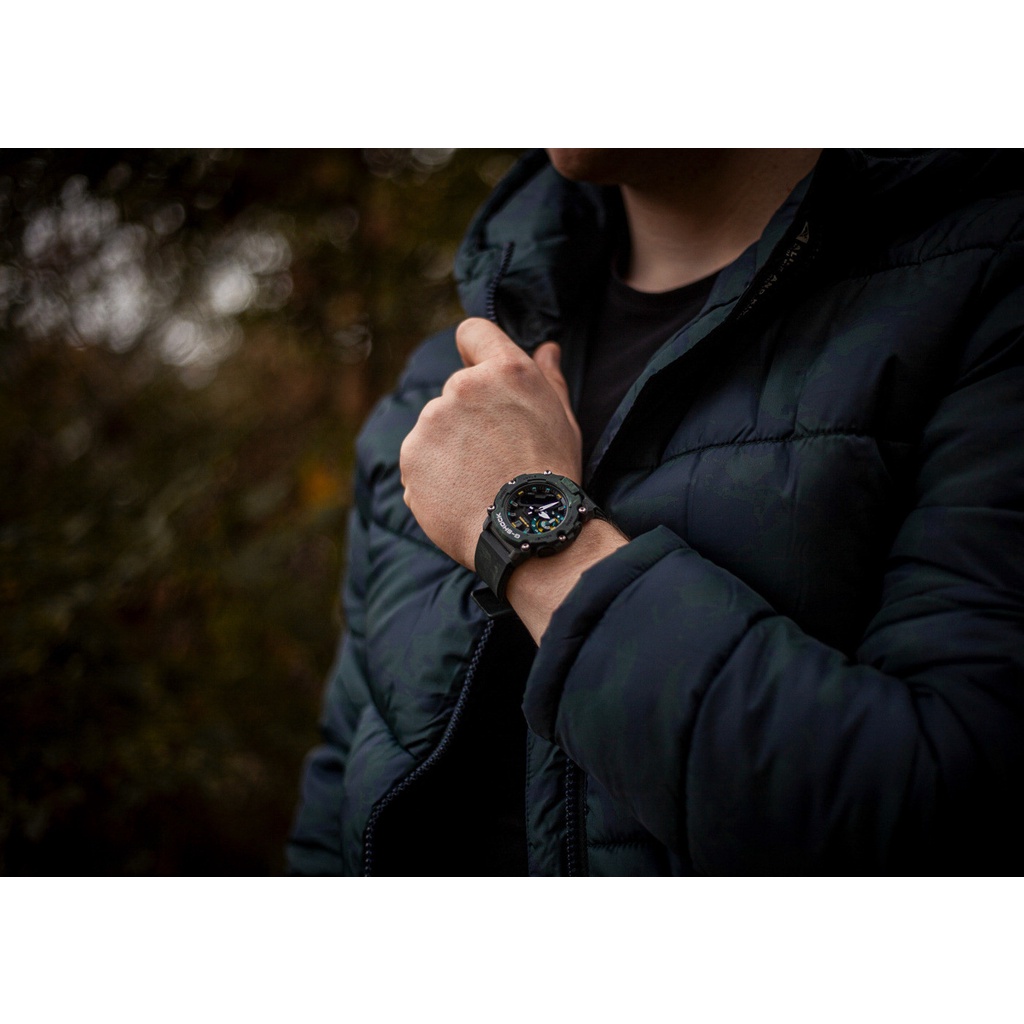 Đồng Hồ Casio Nam Dây Nhựa GSHOCK GA-2200MFR-3A Chính Hãng