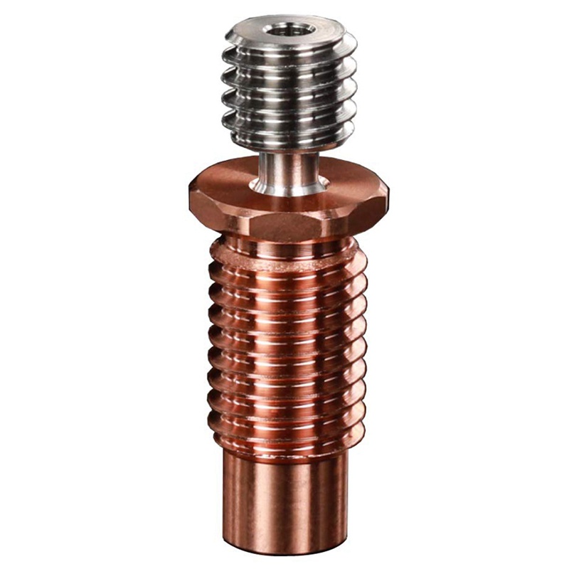 All-Metal Bi-Metal V6-TCrazy Heatbreak for 1.75mm V6 Hotend Heater