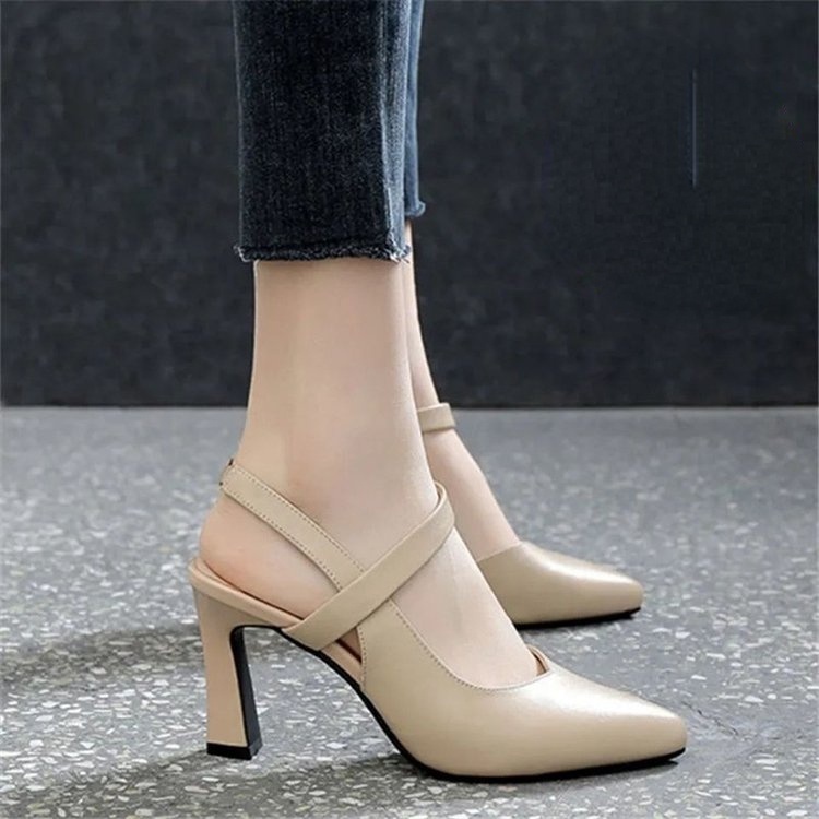 Giày Cao Gót Mũi Nhọn Thời Trang Thanh Lịch Cho Nữ