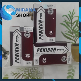 [COMBO 3 HỘP] Viên Sinh Lý Penirum Pro - Phục Hồi Sinh Lực Làm Chủ Thời Gian Phê Tột Đỉnh - Chính Hãng 30 Viên [CHE TÊN]