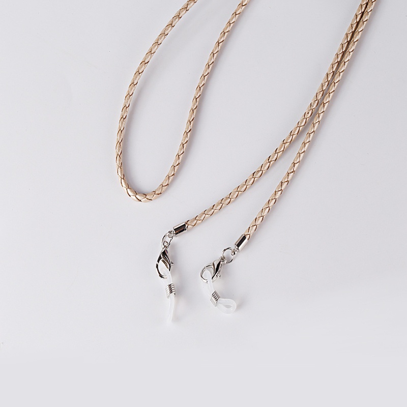 Sa Dây Đeo Mắt Kính Bằng Da PU Phong Cách Vintage