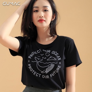 Áo thun in cá voi ATA758 GUMAC