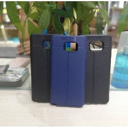 Ốp lưng dẻo giả da Auto Focus Samsung Note 5