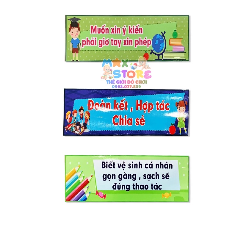 Bảng Nội Quy Lớp Học 80x1m2