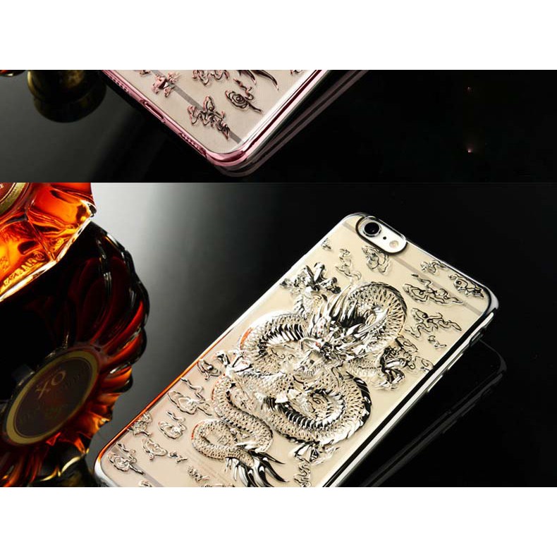 Ốp lưng rồng 3D cho iphone 6/6S/6plus/6splus/7/8/7plus/8plus