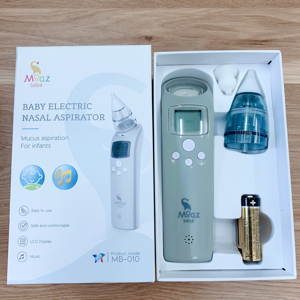 MÁY HÚT MŨI ĐIỆN TỬ MOAZ BÉBÉ MB010