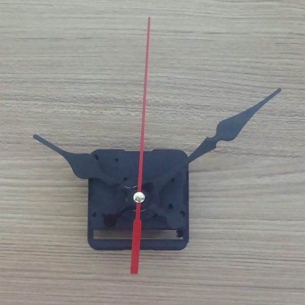 Bộ kim đen kiểu 10cm và Máy Quartz Kim giật - Máy đồng hồ treo tường Đài Loan loại tốtShop 9999