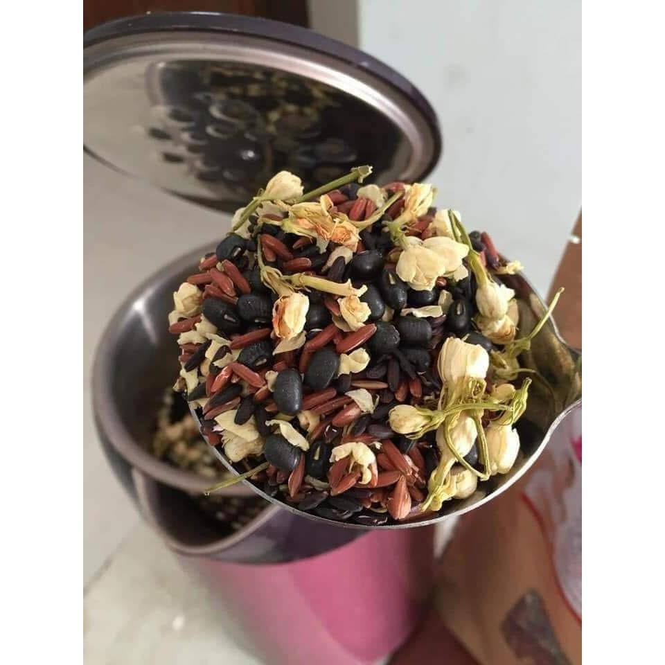 Trà gạo lứt hoa nhài đậu đen - GIẢM CÂN, DETOX CƠ THỂ - TRỌNG LƯỢNG 1KG - DANAVIETNAM